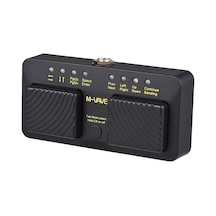 Geeksen Kablosuz Akıllı MIDI Pedal Elektro Gitar Efektleri Siyah