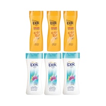 İpek Şampuan 480 Ml Normal Saçlar 2in1 3 Adet & İpek Saç Kremi 480 Ml 3 Adet Tüm Saç Tipleri