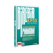 Yargı 2026 Birebir Kpss Lise Ön Lisans Paragraf Soru Bankası