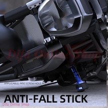 Merpa Motosiklet Motor Koruma Takozu Profesyonel 144mm Siyah Motoparax Renk : Standart
