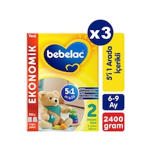 Bebelac 2 Devam Sütü 3 Adet x 800 G