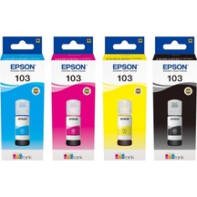 Epson 103 4 Renk Mürekkep Seti 3111 / 63 ML