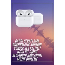 Bluetooth Kulaklık 3. Nesil Ios Android Uyumlu Yeni Nesil Wireless Charge 1