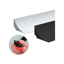 Bosphorusboutique02 Siyah Mutfak Su Bariyeri 100cm Şerit Tutucu Dayanıklı Siyah