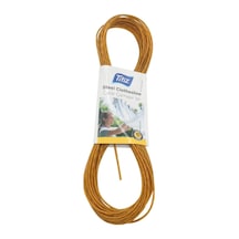 Tp-448 Çelik Çamaşır Ipi 10 Metre Sarı Metalik İplik Siyah Diğer