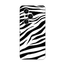 Honor 400 Pro Uyumlu Zebra Tasarımlı Baskılı Silikon Kılıf Renkli