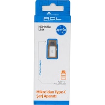 Acl Şarj Aparat Mikrodan Type-C Acpt03 1768