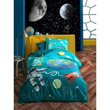 Genç Ranforce Nev Takımı Tek Kişilik Little Astronaut Turkuaz Çok Renkli