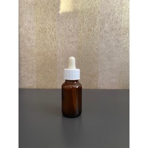 20ml Kahverengi Cam Ecza Şişesi Plastik Damlalıklı Çubuklu, 25 Adet, Ecza Şişesi, Cam Şişe, Amber Şişe,kozmetik Şişe