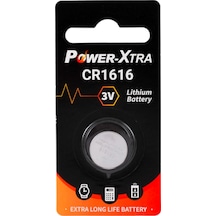 Power-Xtra CR1616 3V Lityum Blister Düğme Pil