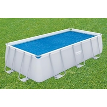 Polietilen Solar Branda 380 X 180 Cm, Mavi, Köşeli Acı Kahverengi