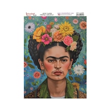 Pirinç Dekopaj Kağıdı 30x42cm Pt-2586 Frida Kahlo