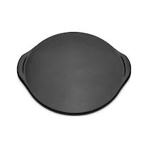 Weber Premium Grilling Stone 8830 Glazed Stoneware Pizza, Ekmek & Tatlı İçin Çok Yönlü Pişirme Taş 46.5 Cm-73