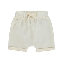 Civil Baby Müslin 6 -18 Ay Şort  - Bej 38395Y14226S1