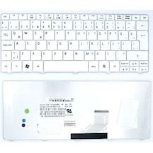 Acer Uyumlu Aspire One Zh9, 521, Notebook Klavyesi Beyaz Tr