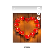 Mum Kalpli Tealight 16'lı Kırmızı