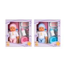 1030141 Sesli Tuvalet Zamanı Bebek Seti 32 Cm 10pcs Mixed