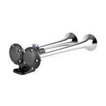 Seger 82ah12.000.02 İki Borulu-düz Ses 12v Krom Borulu