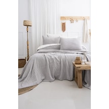 Şaheser Home Collection Yatak Örtüsü Çift Kişilik Janna A.gri Çok Renkli