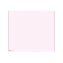 Temperli Cam Mouse Pad - Mat Yüzey, 4mm Kalınlık, Kaymaz Kenarlar, Bilek Dostu Bizote Kenar, Oyun & Ofis Toz Pembe, 45x40
