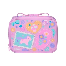 Smiggle Little Journeys Mini Kare Beslenme Çantası Pembe 458129 Çok Renkli