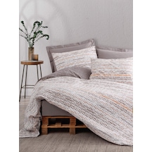 Cotton Box Minimal Tek Kişilik Complete Set Fleck Vizon