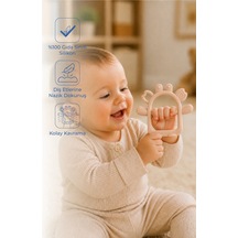 Babyjem Silikon Kolay Kavrama Diş Kaşıyıcı Pembe