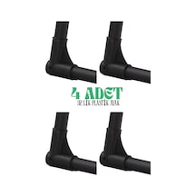 32 Lik 4 Adet Plastik Bebek Beşik Ayağı Salıncak Ayağı Boru Birleştirme Siyah 4'lü Tr Yok Anadolu Be Diğer