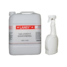 Lansy Yağ Çözücü Endüstriyel 5 KG + Uygulama Spreyi