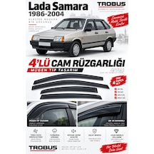 Premium Lada Samara 5 Kapı Tüm Kasalar Uyumlu 4 Parça Cam Rüzgarlığı Tüm Yıllar