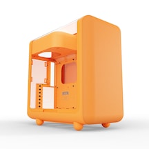Hyte X50 Astral Orange Temperli Cam Usb 3.2 Atx Mid Tower Gaming Kasa Cs-hyte-x50g-ao