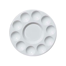 Yuvarlak Palet 17 Cm. Çap Karışık Çok Renkli