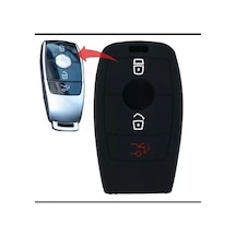 Mercedes C180 C200 W205 W213 E300 Ve B C E Silikon Anahtar Kılıfı