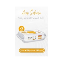 Sleepy Easy Clean Arap Sabunu Katkılı Yüzey Temizlik Havlusu 2 X 100'Lü 200 Yaprak