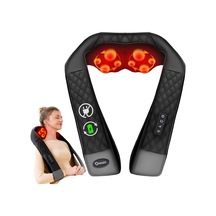 Knqze Boyun Masajı Kablosuz Shiatsu Isı, Boyun, Omuz Ve Sırt