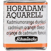 Schmincke Horadam Aquarell Artist Sulu Boya Cadmium Orange Deep Yarım Tablet