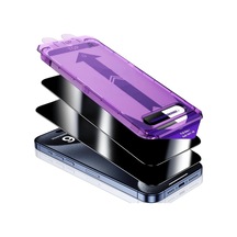 İphone 16/16 Pro /16 Plus / 16 Pro Max Hayalet Aparatlı Ekran Koruyucu Otomatik Kurulumlu Toz Engelleyici Baloncuk Bır