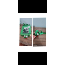 Amigurumi Kurbağa Kitap Ayracı Komik Hediyelikler