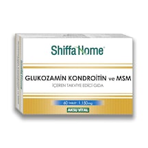 Aksuvital Shıffa Home Glucosamine Chondroitine Msm 60 Tablet