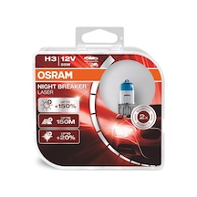 Bulacaksin Osram Night Breaker Laser H3 Ampul 64151Nl - %150 Daha Fazla Işık