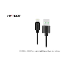 Hytech Hy-x93 1m 2.a İphone Lightning Şarj Kablosu Siyah