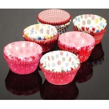 Orret Home 100 Adet Desenli Cupcake Kalıbı,renkli Browni Ve Muffin Kabı,kağıdı Diğer