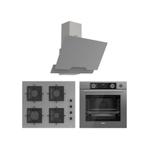 Ferre Fryart-Steamart SC Serisi Gri 3'lü  XE64CPR-SC208-D065 Ankastre Set