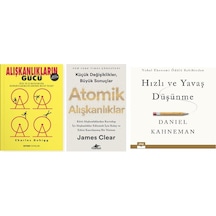 Alıskanlıkların Gucu + Atomık Alıskanlıklar + Hızlı Ve Yavas Dusunme 3 Set