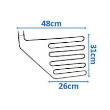 Sauna Hamam Soba Isıtıcısı Rezistansı 2500Watt