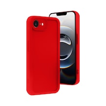 Apple iPhone Uyumlu 16e - Kılıf Viera Silikon - Kırmızı