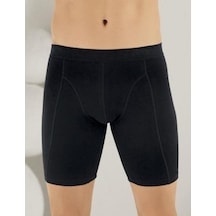 Şahinler Erkek Likralı Uzun Boxer Renk Seçenekli E114