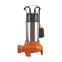Alman 1500d 3.5 Hp Drenaj Logar Atık Dalgıç Su Pompası Motoru Bıçaklı Parçalayıcı