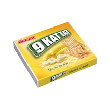 Ülker 9 Kat Tat Gofret Muz Aromalı 39 G - Klasik Lezzet 3'li Ekonomik Paket Avantaj Paketi Mıchu