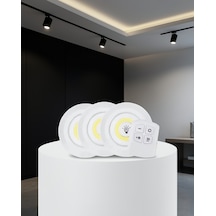 Kablosuz Uzaktan Kumandalı 3 Lü Led Spot Lamba Xucz3lülamba-5 çok renkli